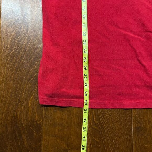 Ecko Unltd Classic Fit Vintage Y2K 00s Red Navy Cotton Polo Shirt Men's Size XXL - Picture 9 of 9
